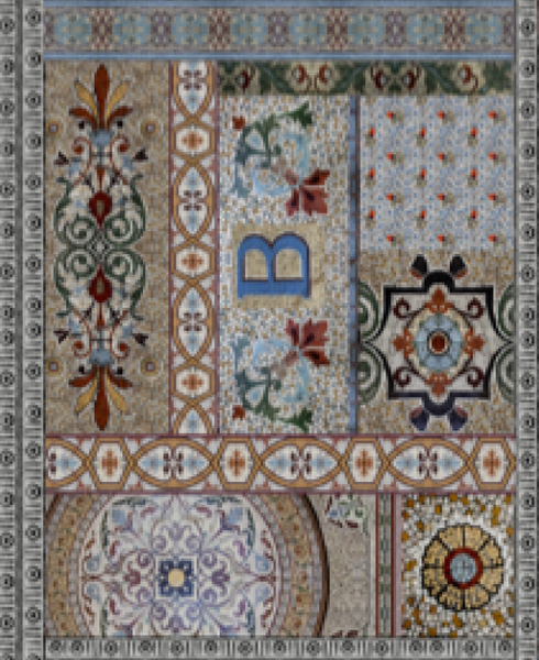 'Patchwork Block Mosaic' Wall Print - The Block Collection