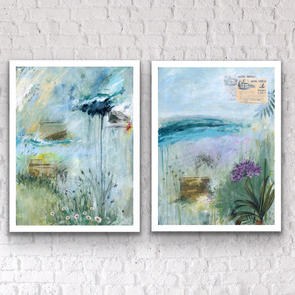 'A Portsea Back beach holiday' Wall Print - The Block Collection