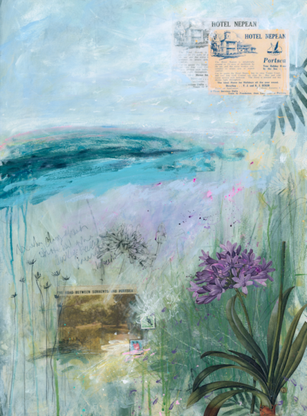 'Summer evening Sorrento  walks' Wall Print - The Block Collection