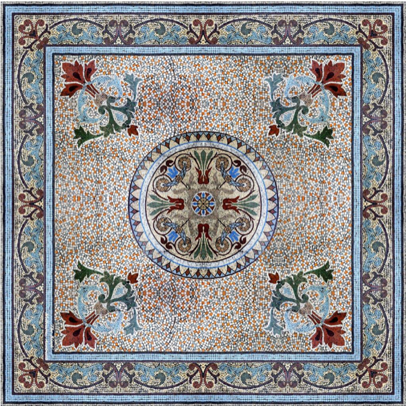 'Collins Block Mosaic' Wall Print - The Block Collection