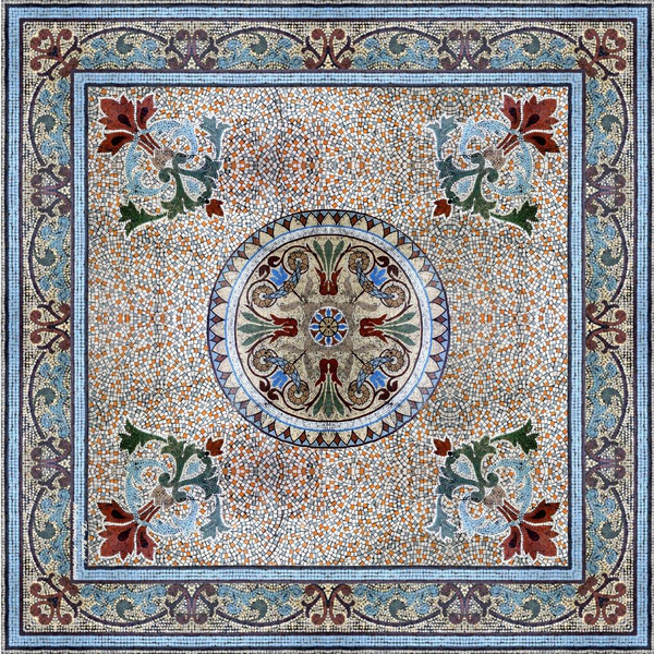 'Original Collins' CLASSIC Silk Scarf 90cm x 90cm - The Block Collection