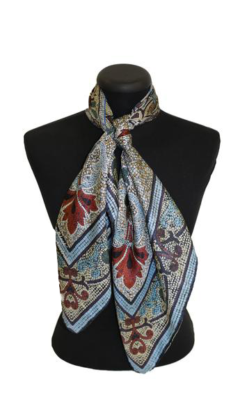 'Original Collins' CLASSIC Silk Scarf 90cm x 90cm - The Block Collection